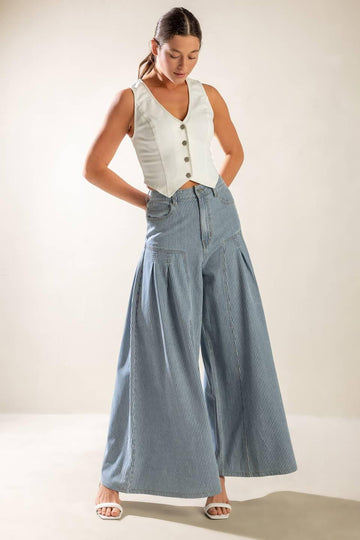 LIGHT DENIM/WHITE