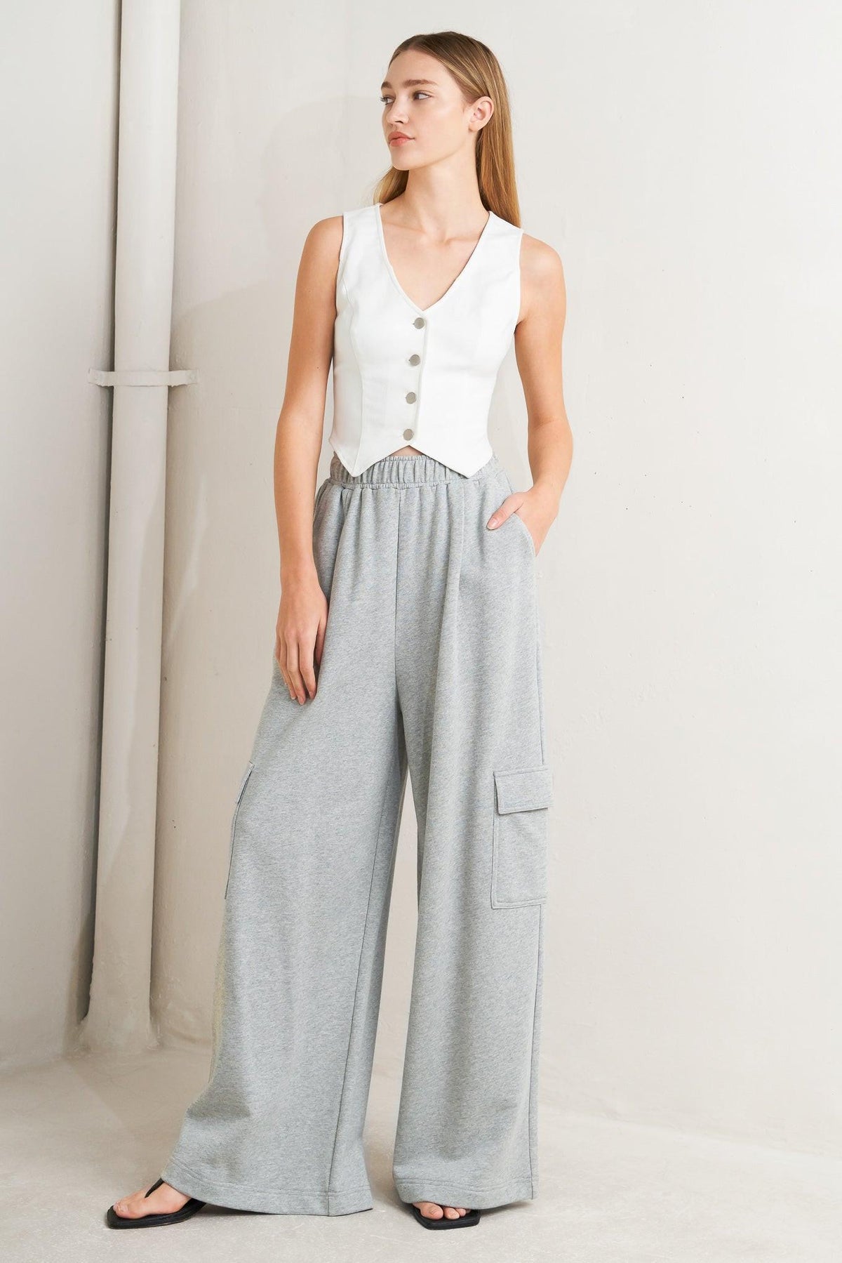 CROSS YOUR MIND KNIT PANTS