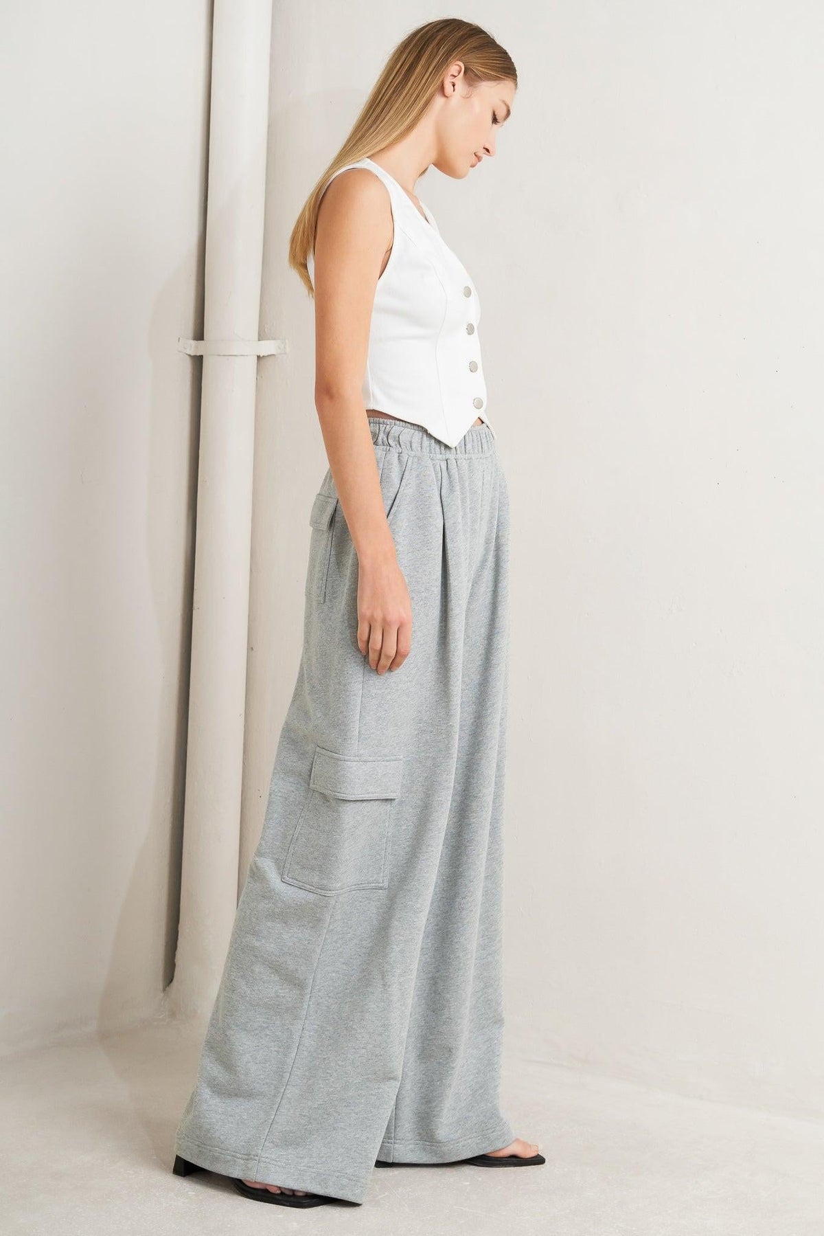 CROSS YOUR MIND KNIT PANTS