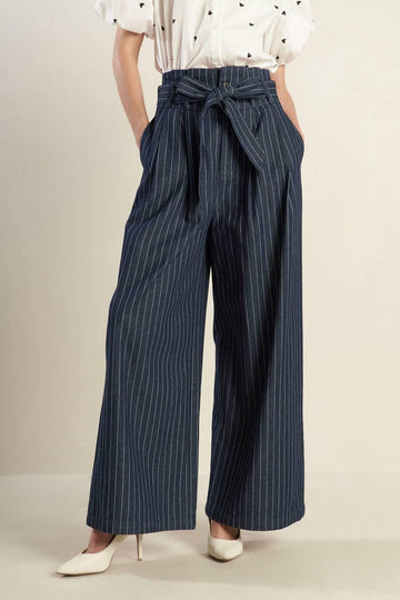 INDIGO DENIM/WHITE