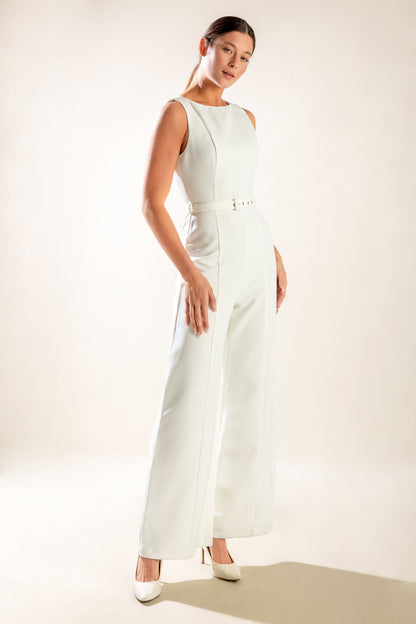 PRETTY MOMENT WOVEN JUMPSUIT