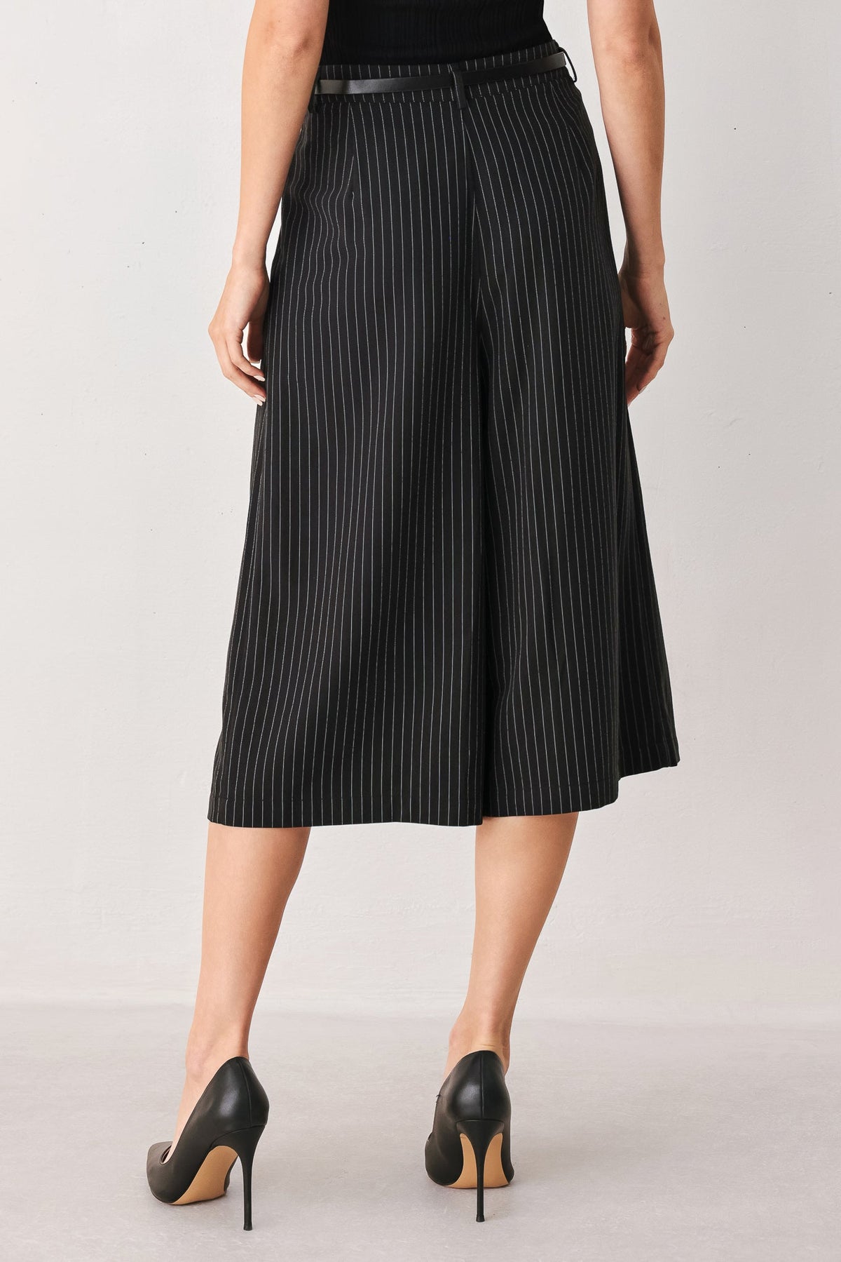PANTALONES CULOTTE TEJIDOS CON RAYAS DIPLOMÁTICAS PARK AVENUE