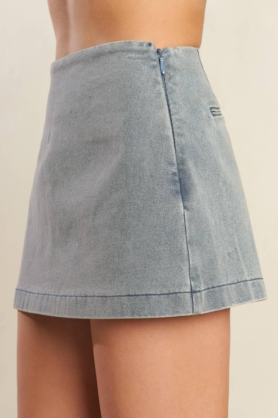 FALDA PANTALÓN VAQUERA DAISY DATE