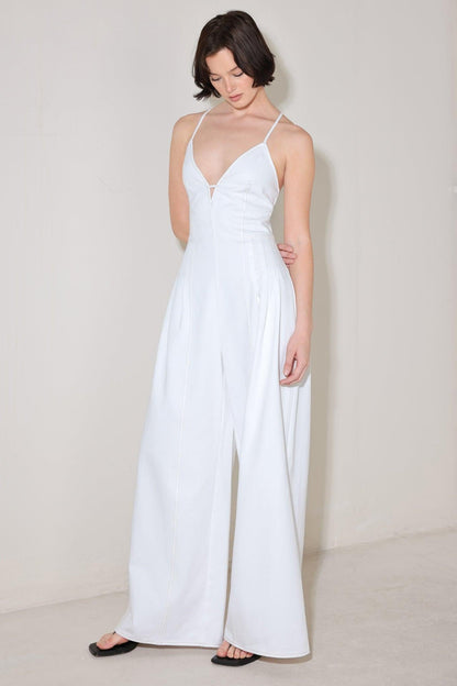 SERENE SEDUCTION WOVEN JUMPSUIT