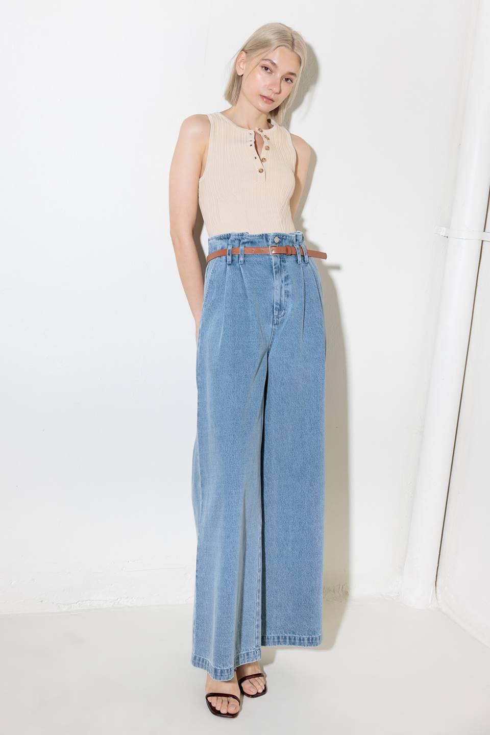 KISSED BY SUNLIGHT DENIM PANTS