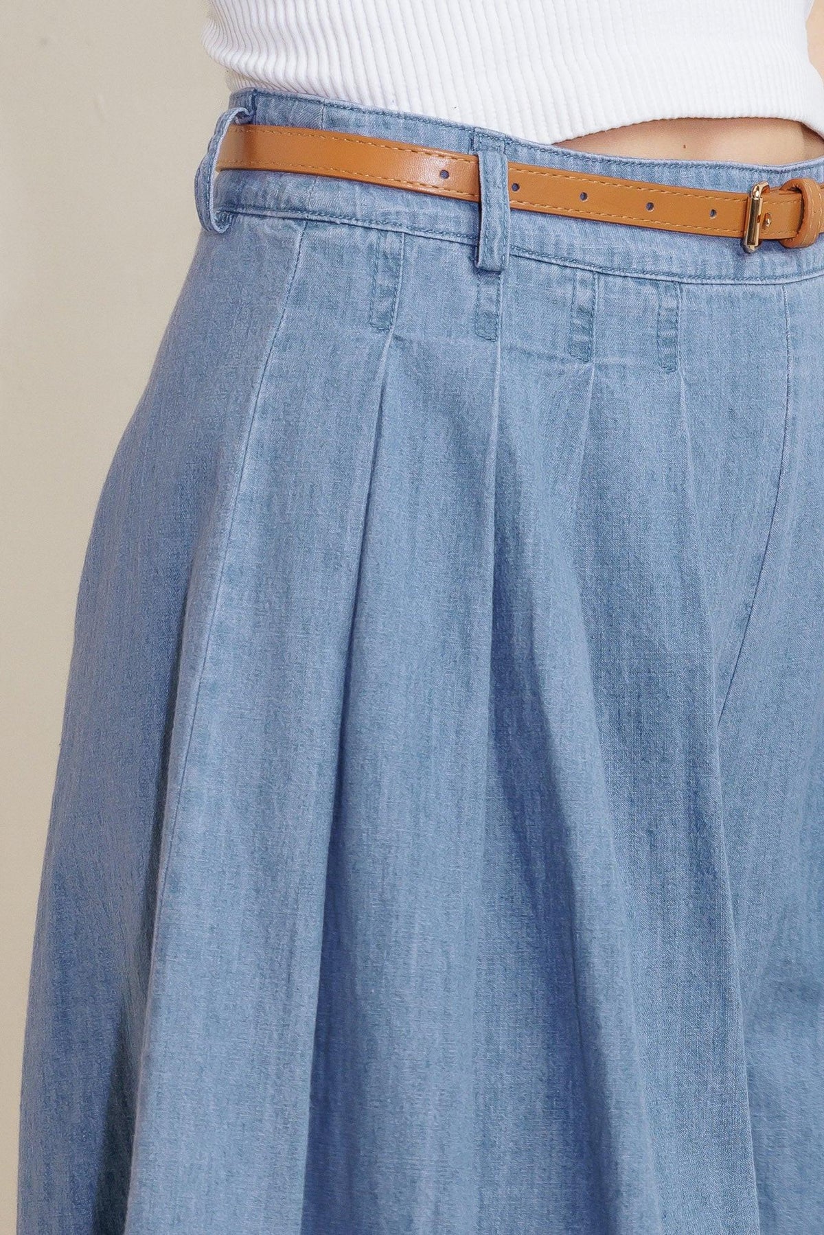 SERENITY HILL CHAMBRAY SHORT