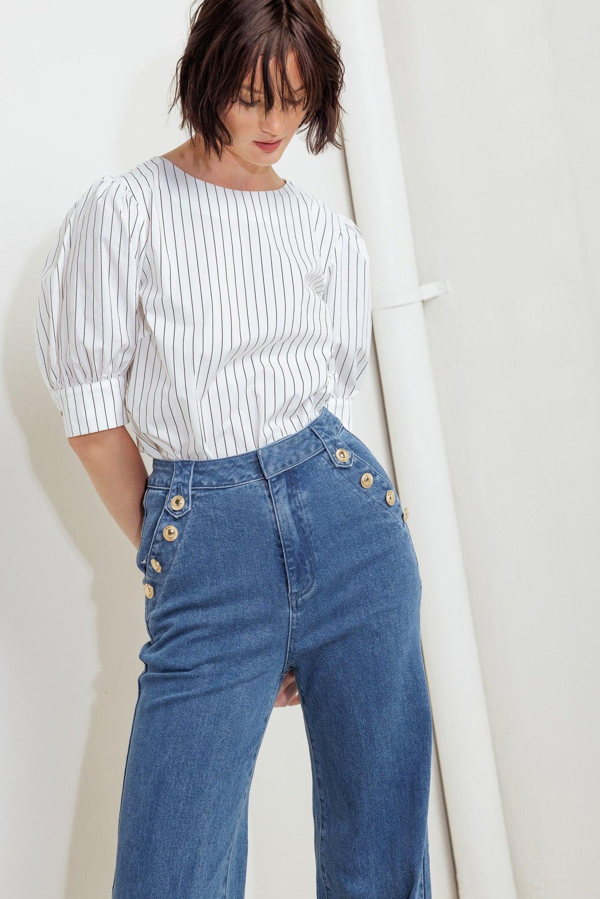 NOSTALGIA FIELD DENIM PANTS