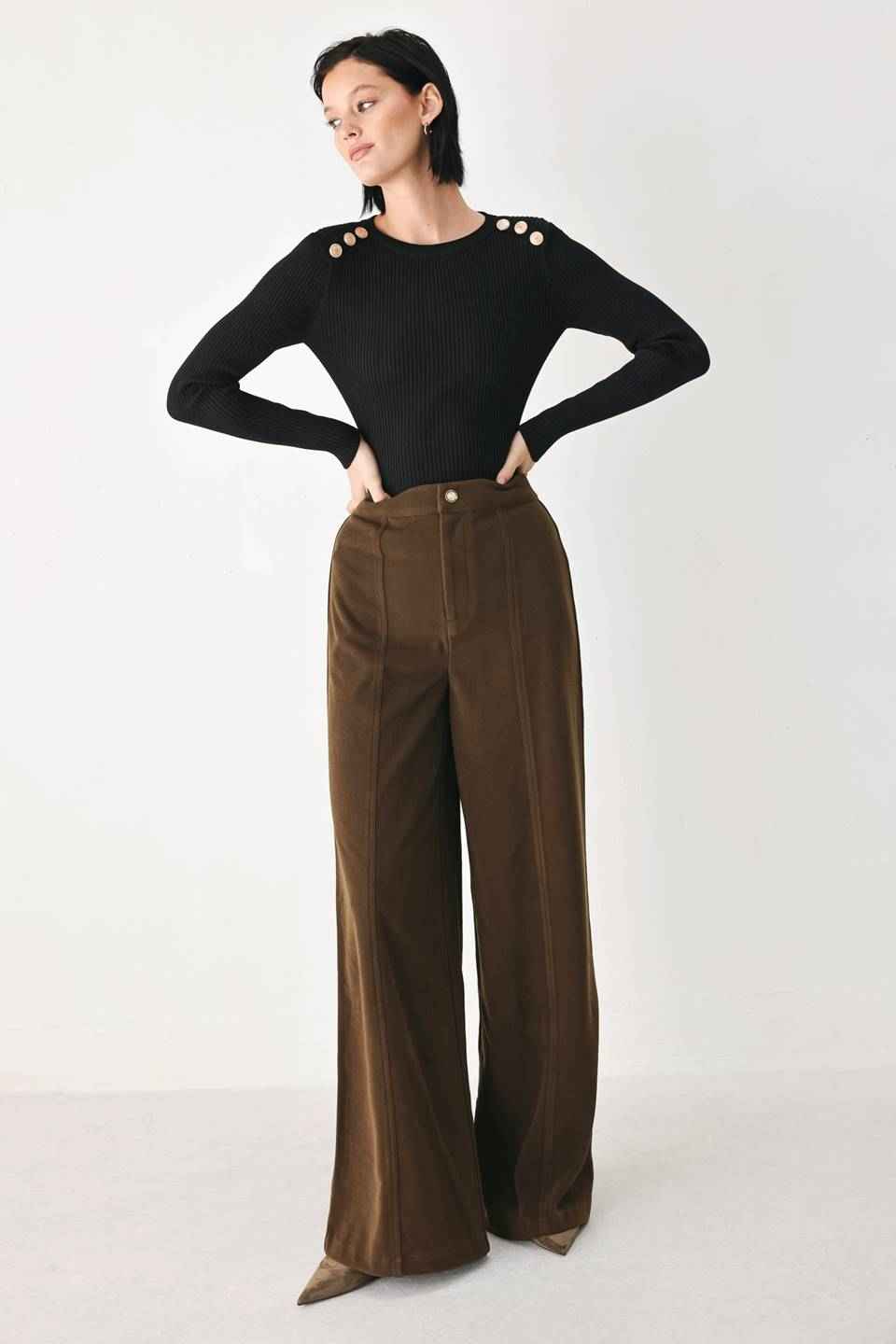 COCOA AFTER HOURS WIDE LEG PANTS