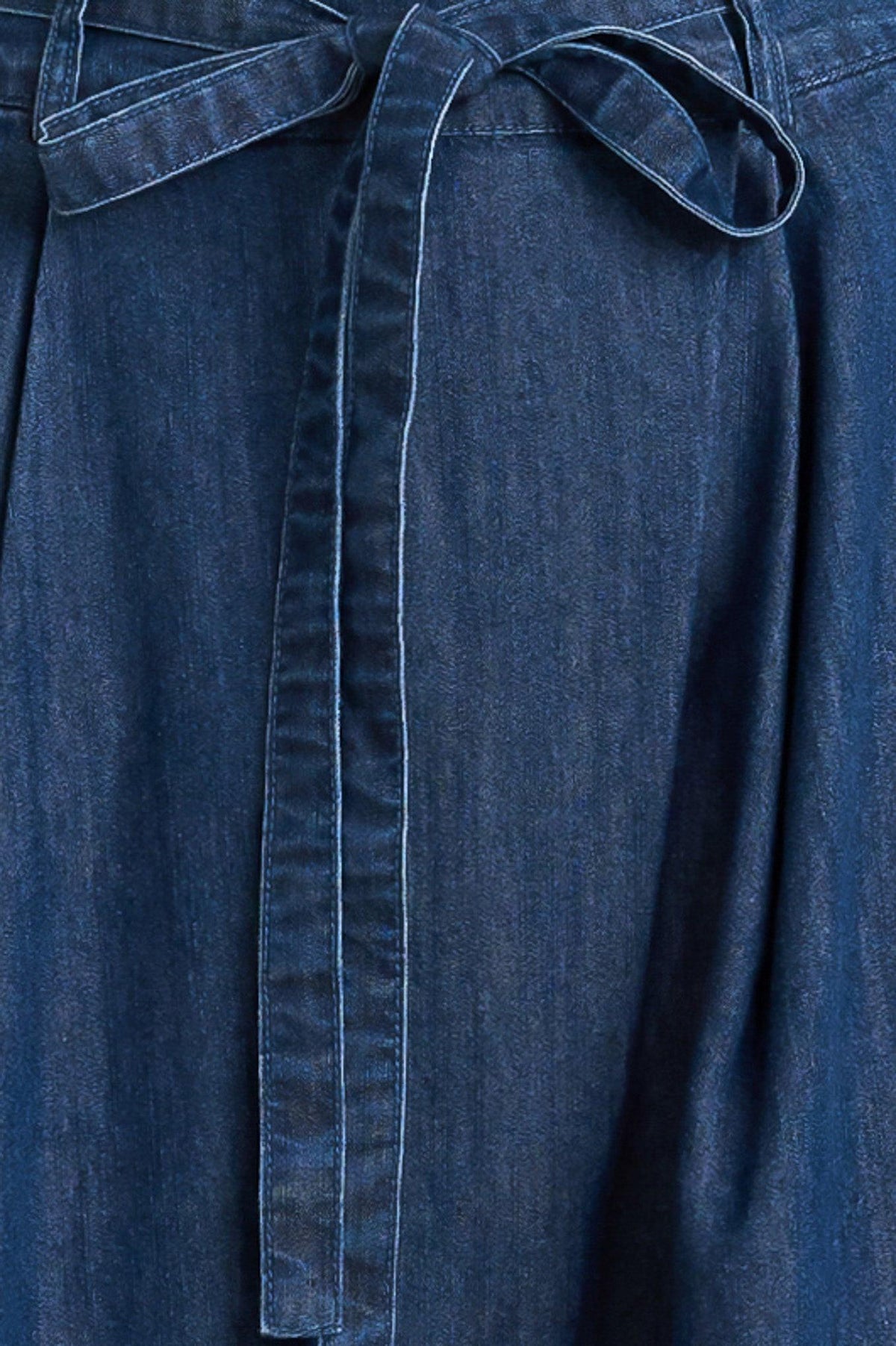 PANTALONES DE DENIM DE CORTE HOLGADO Y SASTRERÍA RELAJADA