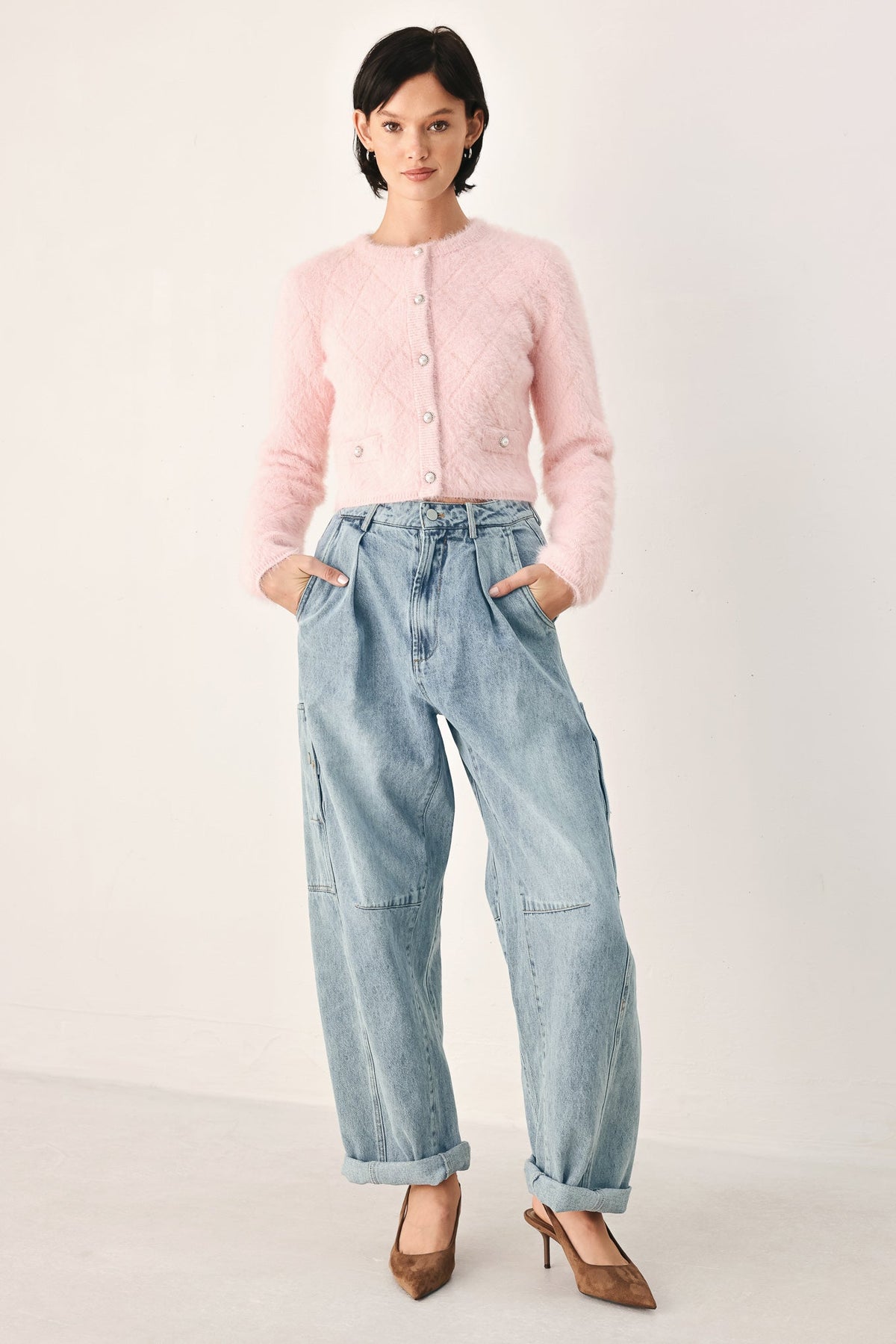 PANTALONES DE MEZCLILLA LAVADA WEEKENDS IN THE CITY