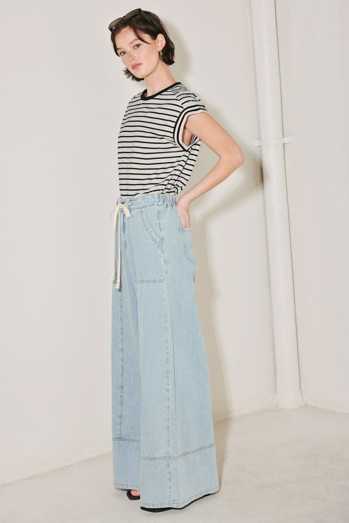 WEEKEND SOUNDTRACK DENIM PANTS