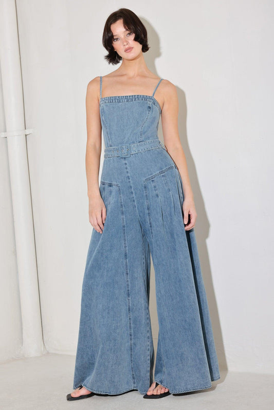 COASTAL CONFIDENCE DENIM JUMPSUIT