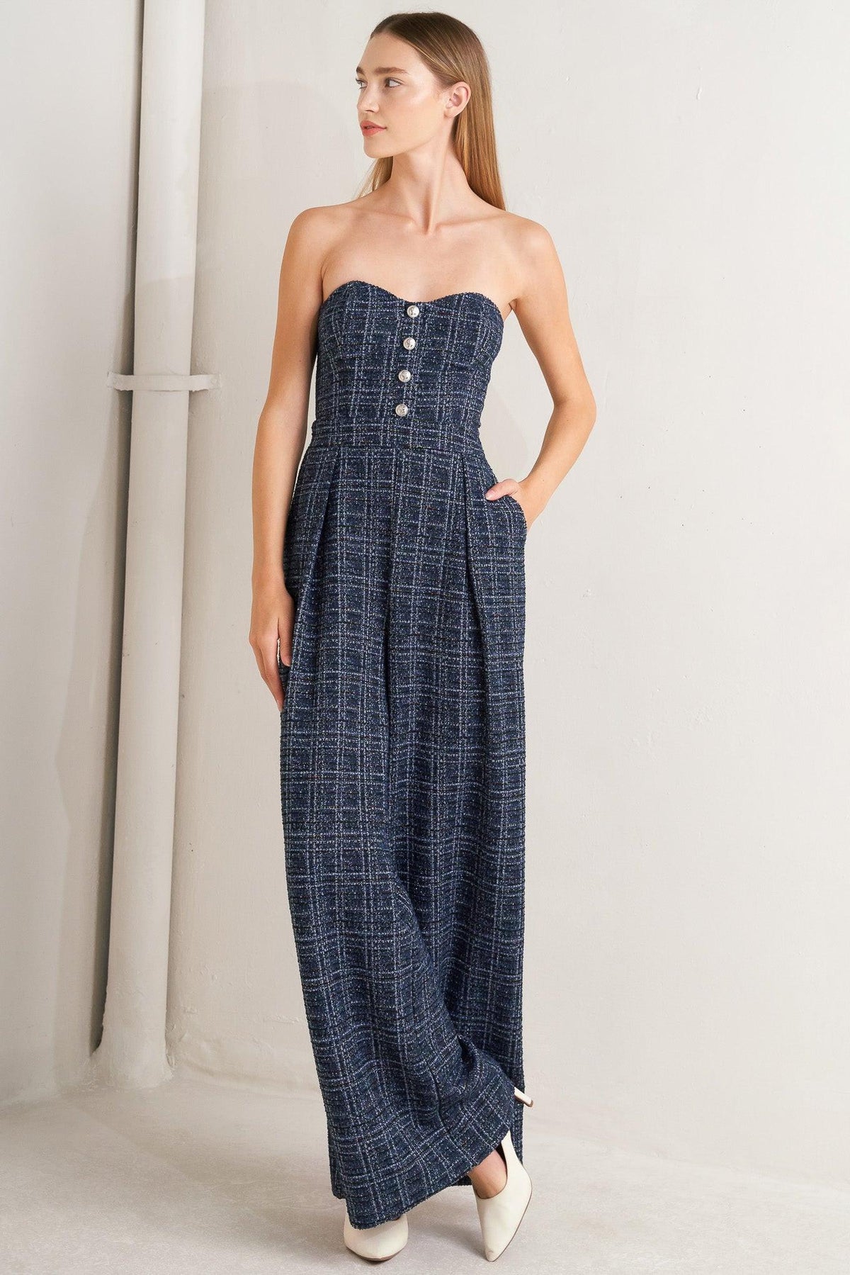 MONO DE TWEED ELEGANTE PARA FIESTA