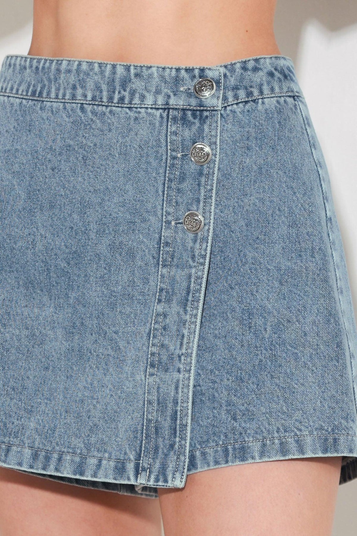 STREET MUSE DENIM SKORT