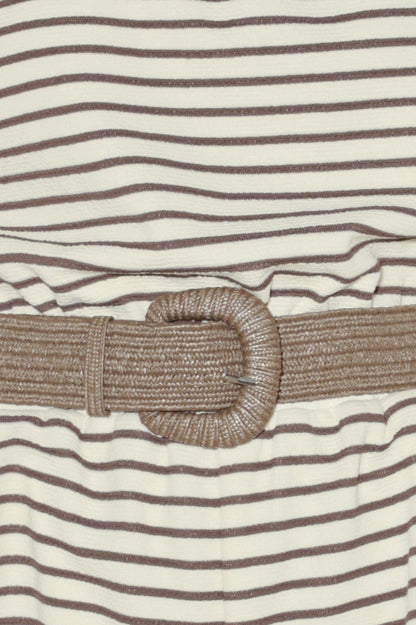 WEEKEND STRIPE KNIT ROMPER