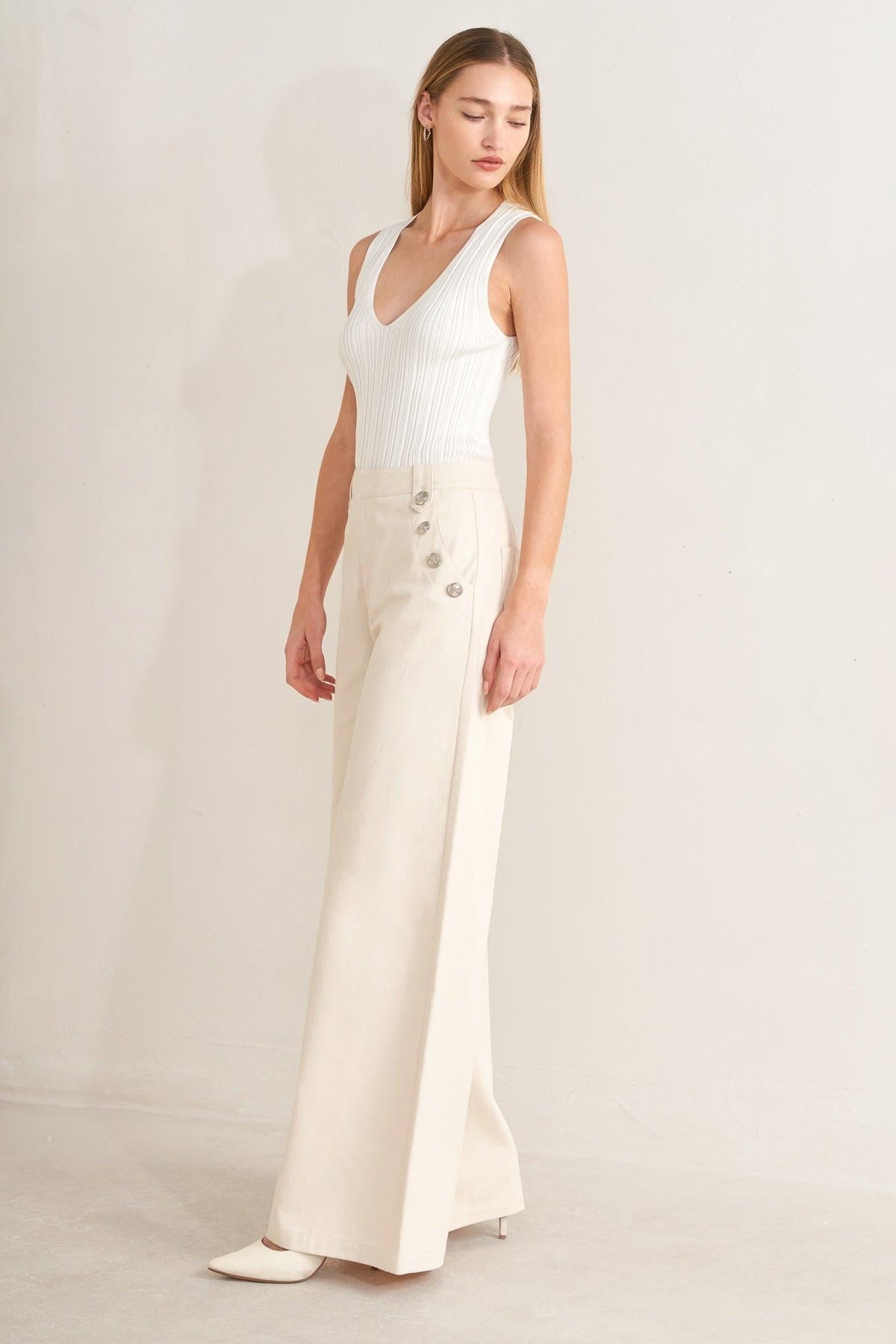 RUNWAY TAILORED WOVEN PANTS
