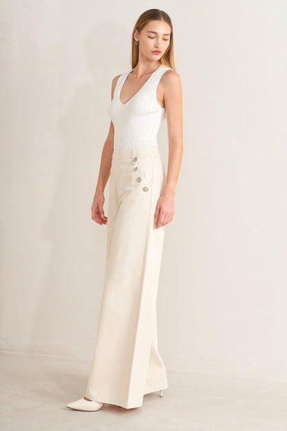 RUNWAY TAILORED WOVEN PANTS