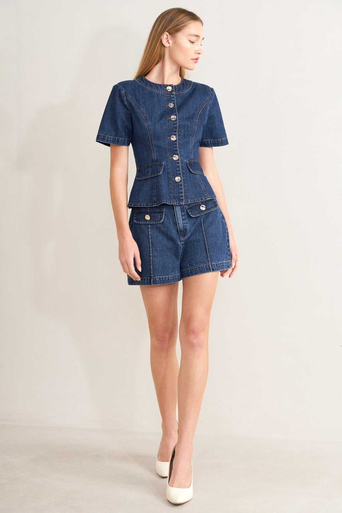 SHORTS DE MEZCLILLA ELEGANTES PARA SIEMPRE