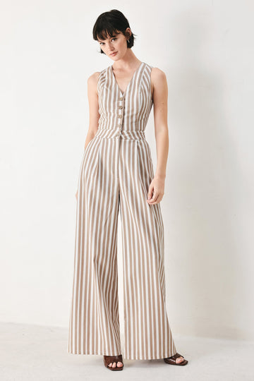 TAUPE/WHITE
