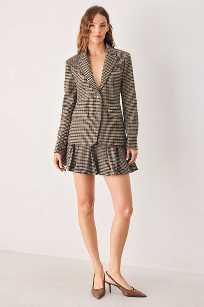 TWEED ACADEMY WOVEN SKORT