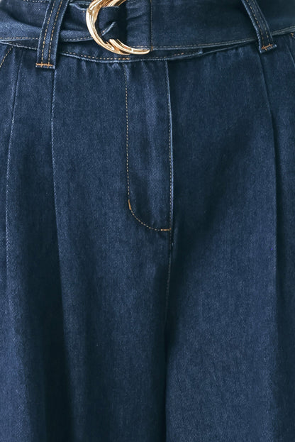 DEEP INDIGO MODERN MUSE DENIM PANTS