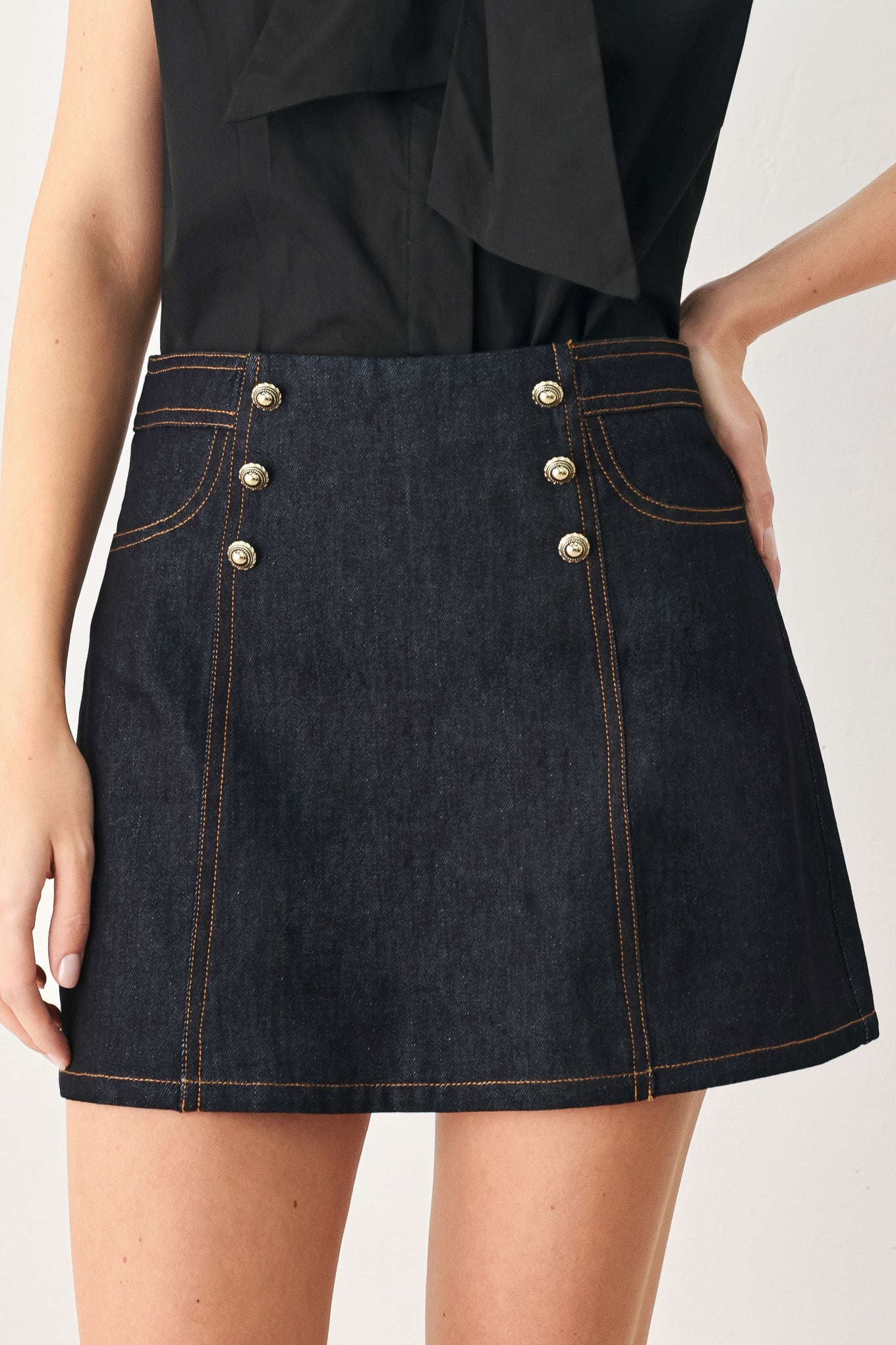 FALDA PANTALÓN DE MEZCLILLA MODERN PREP