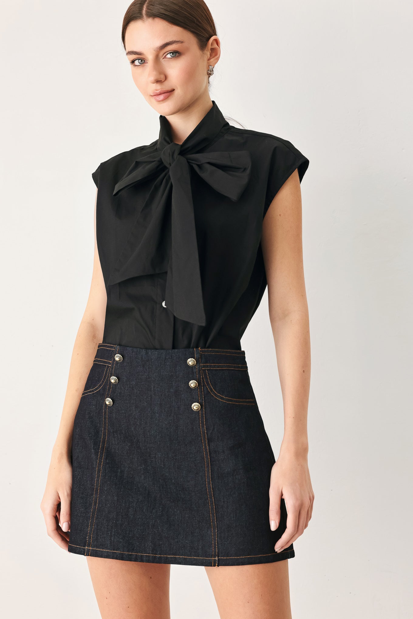 FALDA PANTALÓN DE MEZCLILLA MODERN PREP