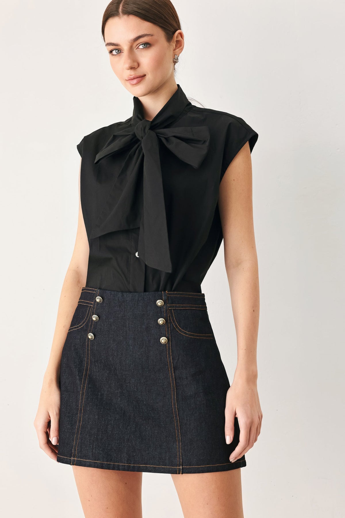 FALDA PANTALÓN DE MEZCLILLA MODERN PREP