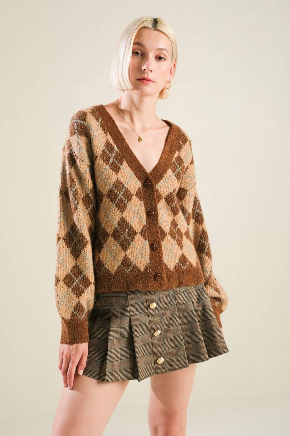 CHAQUETA DE PUNTO CHALECO COAST CHAMPAGNE