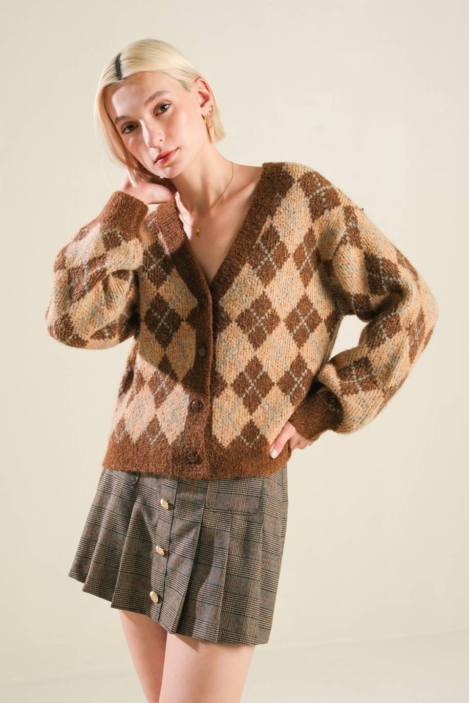 CHAQUETA DE PUNTO CHALECO COAST CHAMPAGNE