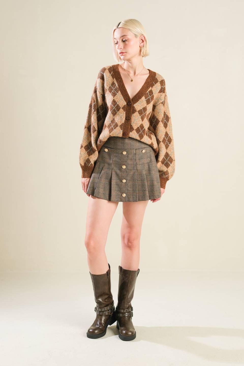 CHAQUETA DE PUNTO CHALECO COAST CHAMPAGNE