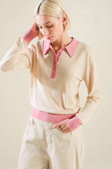 BEIGE CLARO/ROSA