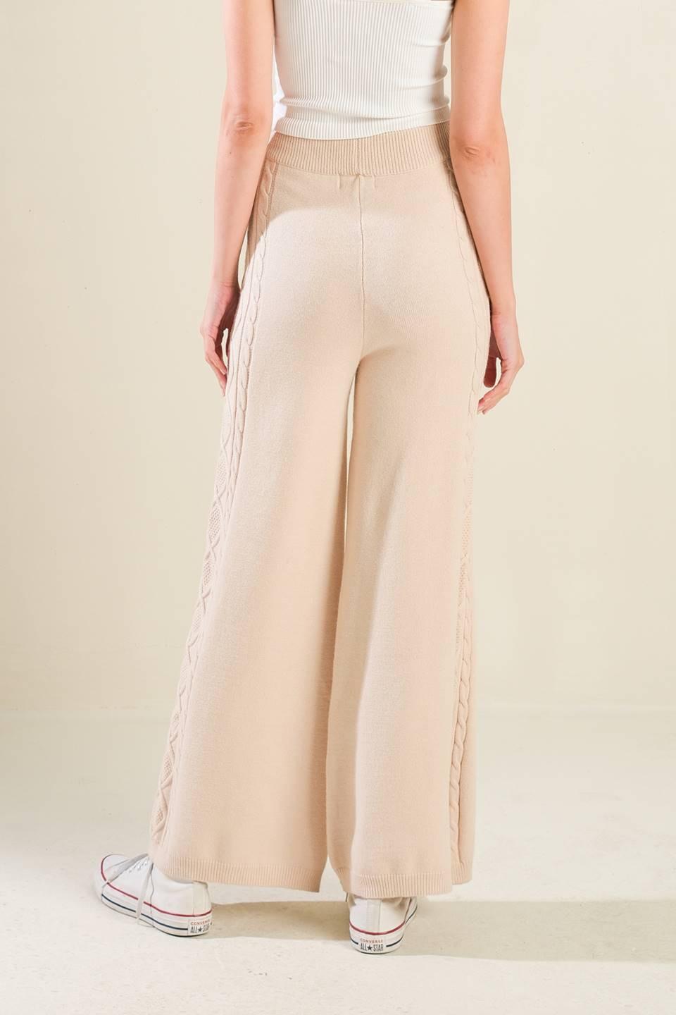 PANTALONES DE PUNTO HOLD YOUR GAZE