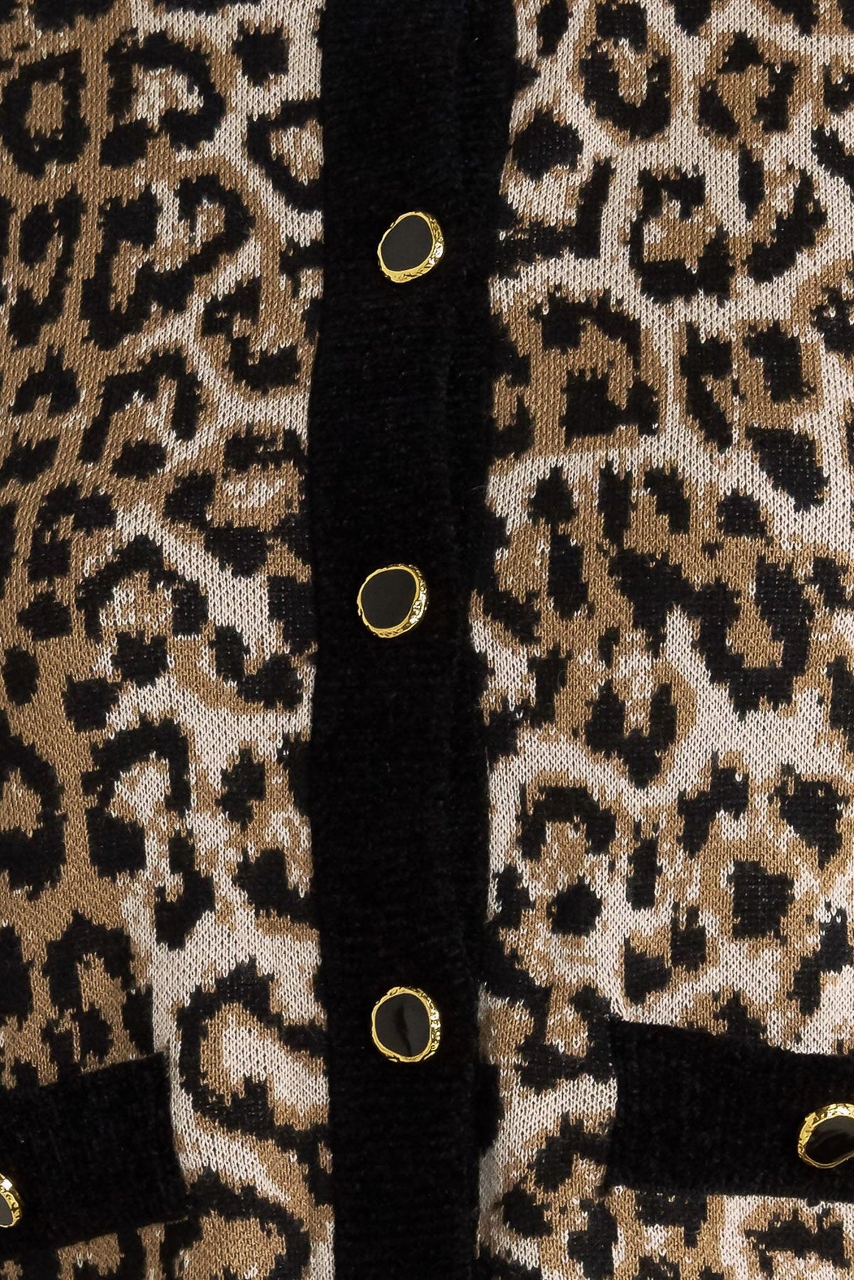 SUÉTER CÁRDIGAN DE LEOPARDO DIOSA URBANA
