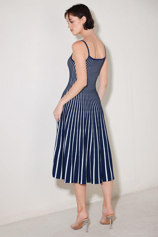 BOARDWALK BEAUTY SWEATER MIDI DRESS