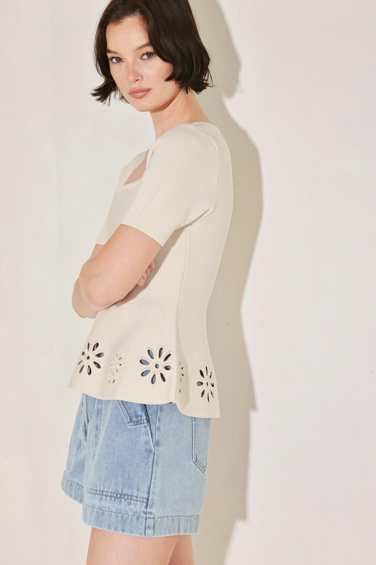 SUMMER CRUSH EDIT SWEATER KNIT TOP