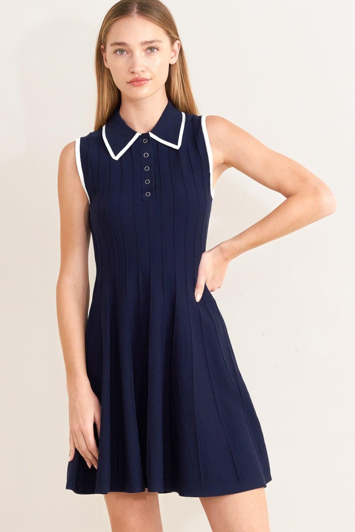 VESTIDO MINI DE PUNTO MEET ME IN PARIS