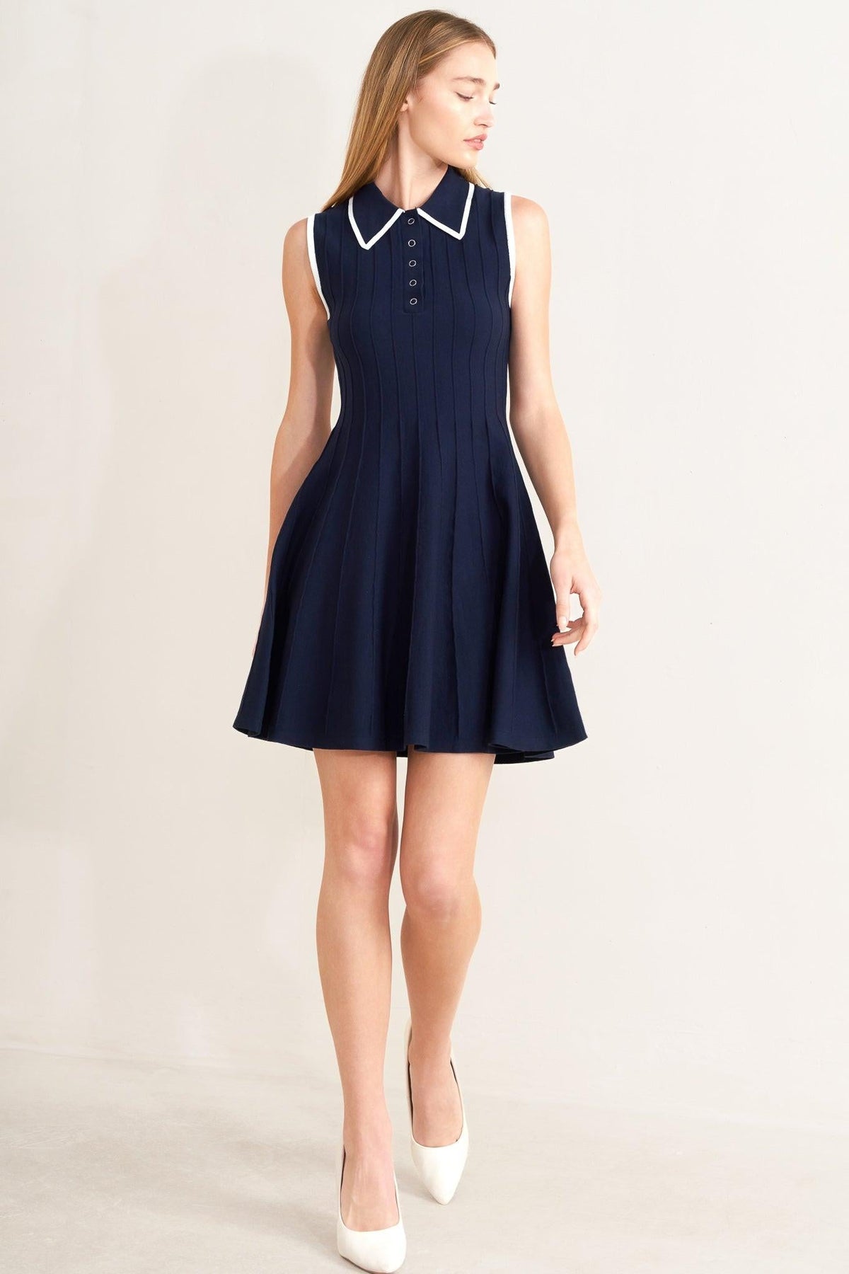 VESTIDO MINI DE PUNTO MEET ME IN PARIS