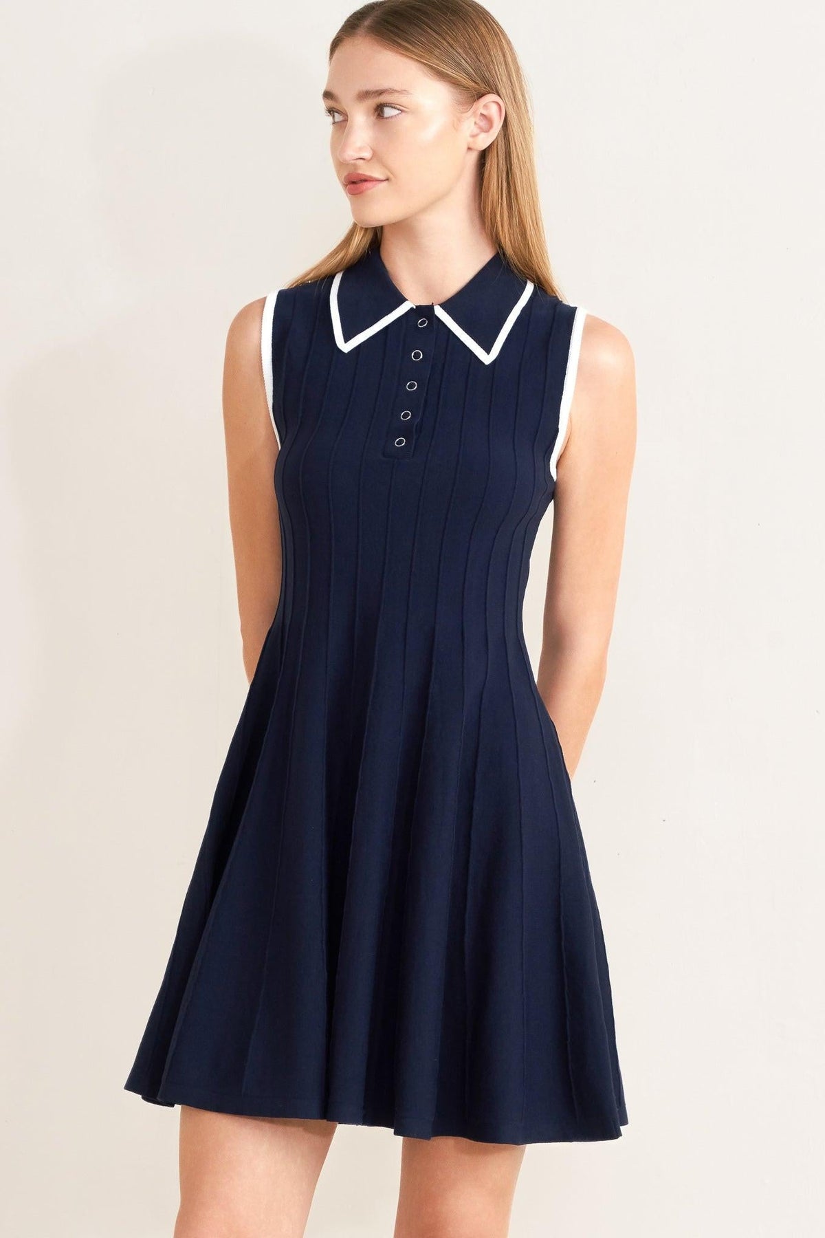 VESTIDO MINI DE PUNTO MEET ME IN PARIS