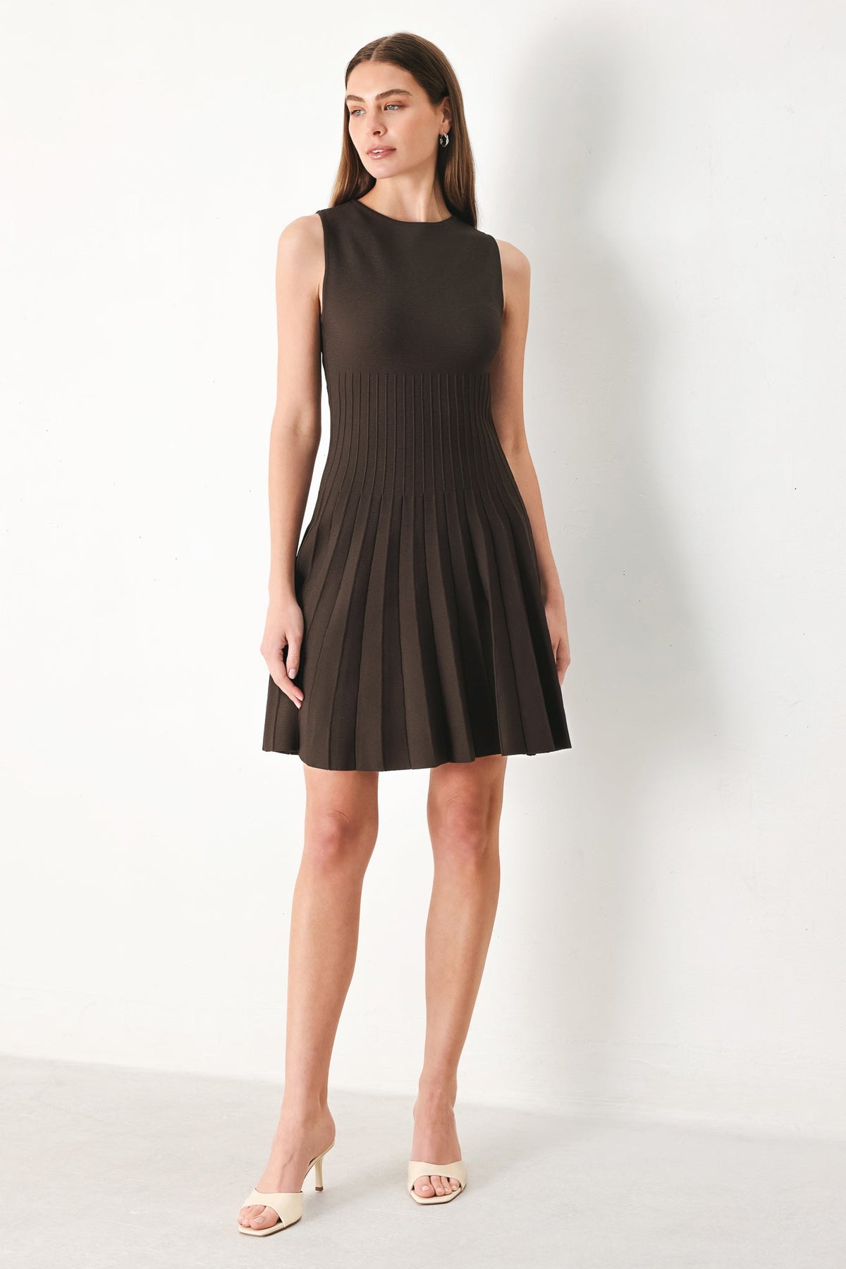 VESTIDO CORTO DE PUNTO EVERYDAY LUXE