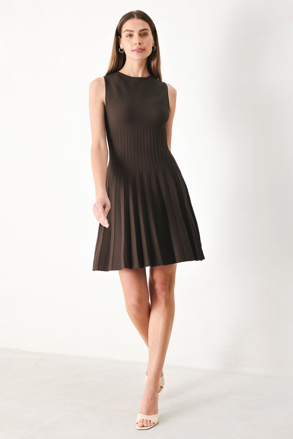 VESTIDO CORTO DE PUNTO EVERYDAY LUXE