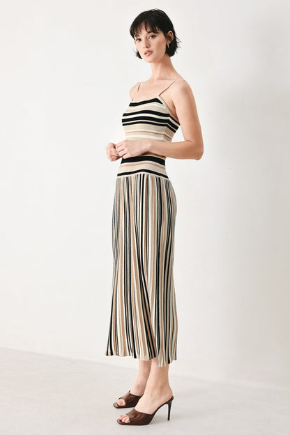FESTIVAL FREQUENCY SWEATER KNIT MIDI DRESS