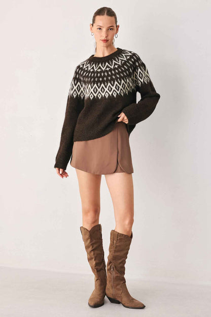 CABIN LIGHT SERENADE SWEATER KNIT PULLOVER TOP
