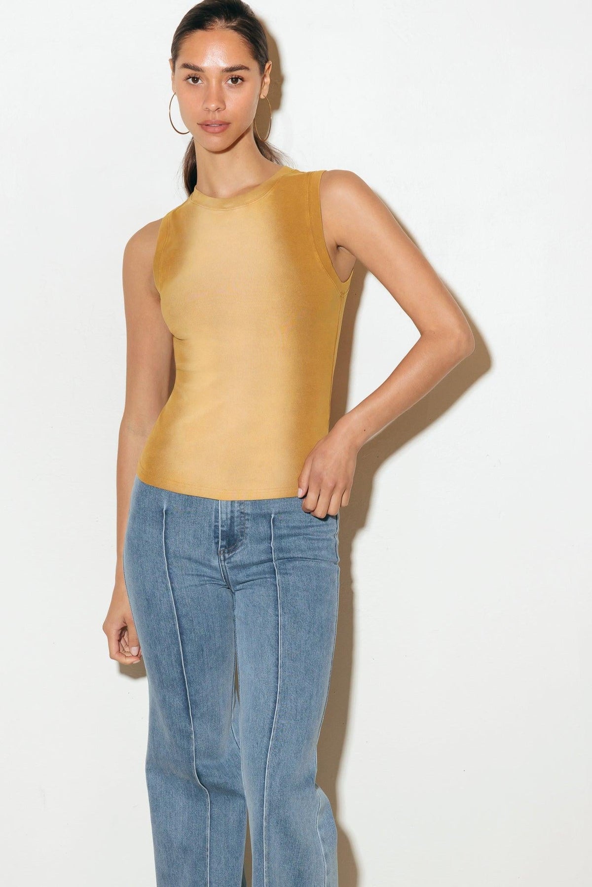 NO ONE PRETTIER KNIT TANK TOP