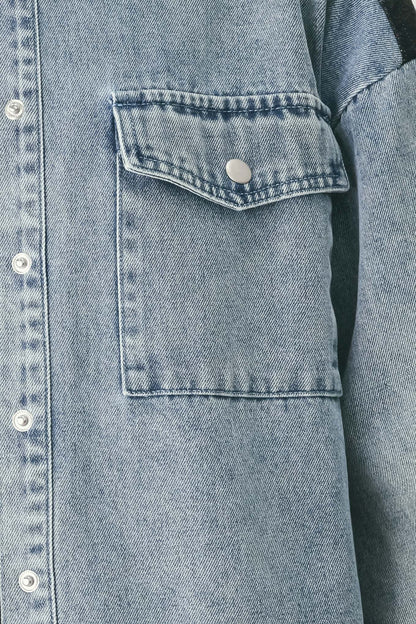 MY LOVE FOR YOU DENIM SHIRT
