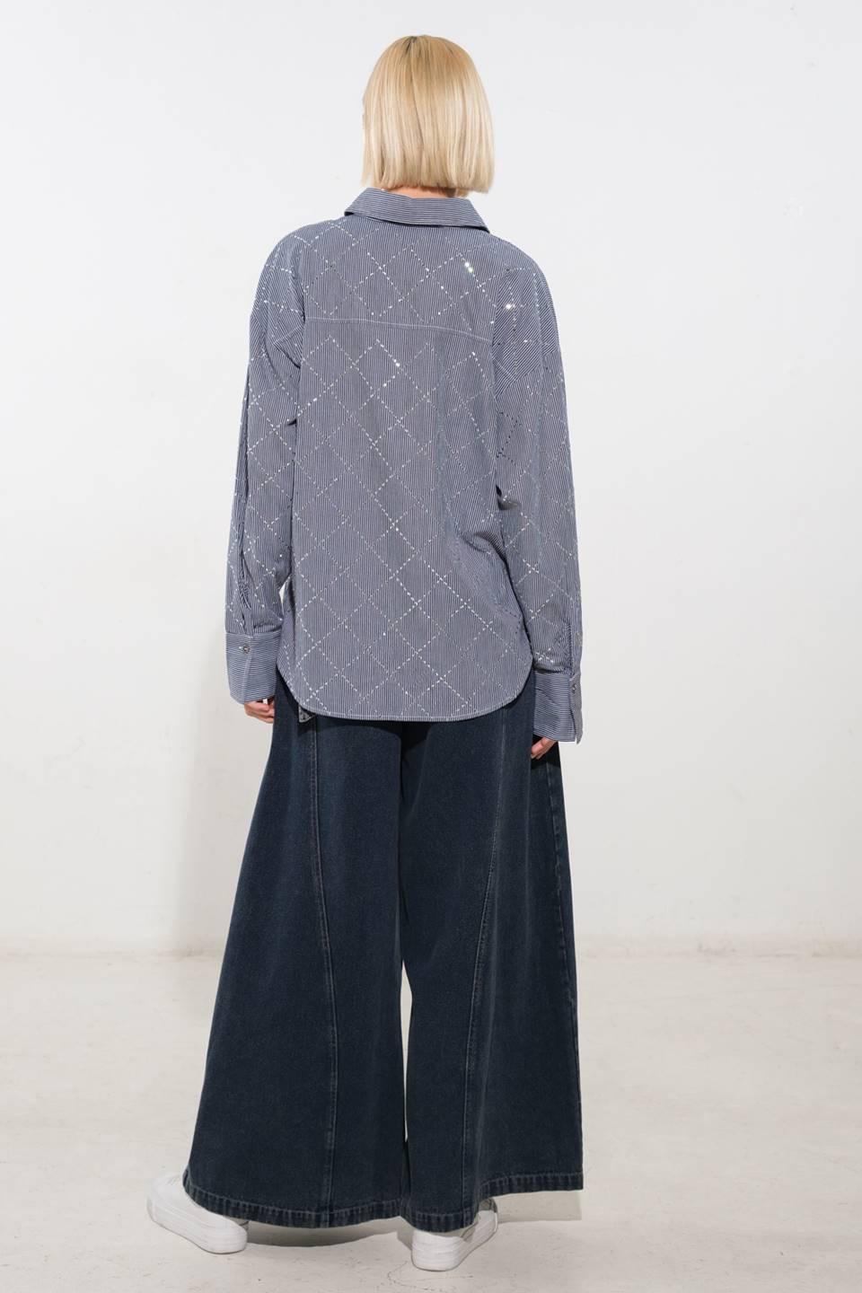 TOP TEJIDO DE ASPECTO ELEGANTE