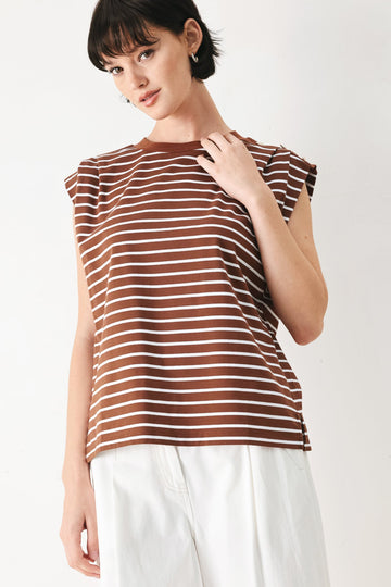 BROWN/WHITE