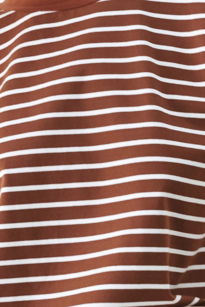 EVERYDAY COOL STRIP KNIT TOP