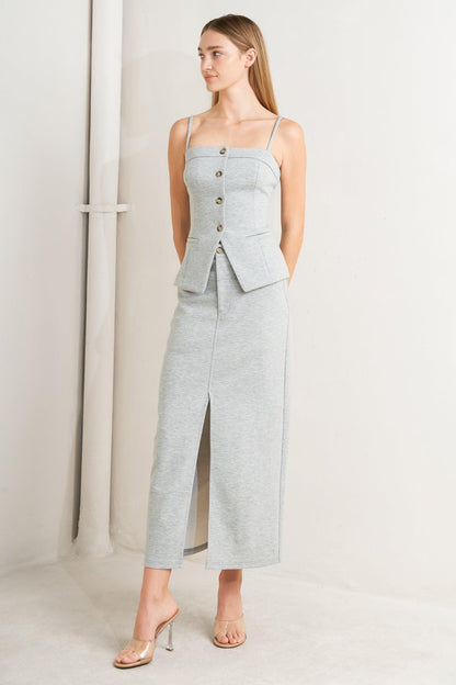 LOVELY BY NATURE KNIT VEST