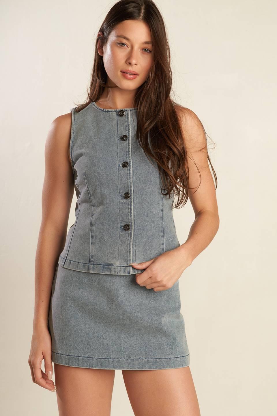 CHALECO VAQUERO MARCA DAISY DATE